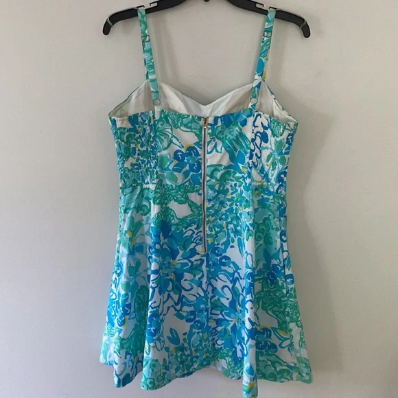 Lilly Pulitzer mini sun dress Sz 12 - Picture 3 of 9
